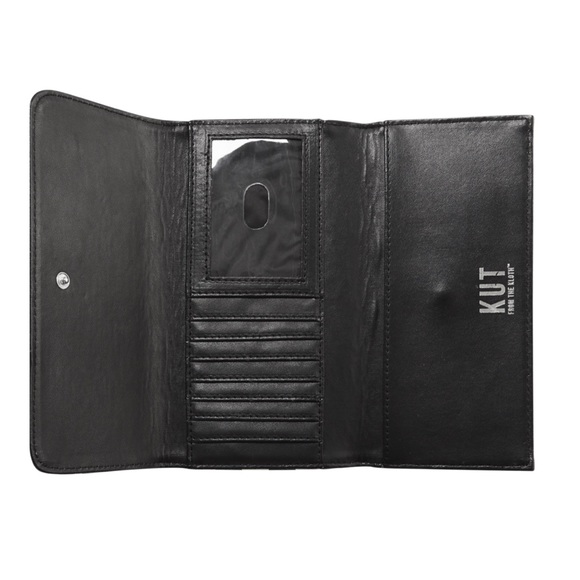 🆕 Slim Striped Wallet - Picture 3 of 4